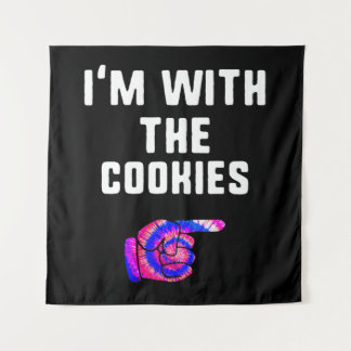 IM met cookies | Tie Dye Grappige Producten Wandkleed
