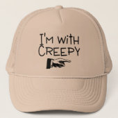 Im met crème trucker pet (Voorkant)
