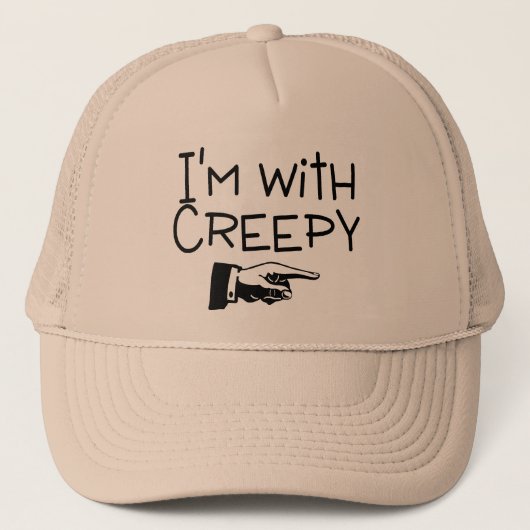 Im met crème trucker pet (Voorkant)