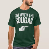 IM met de cougar bijpassend cougar kostuum T-shirt (Voorkant)
