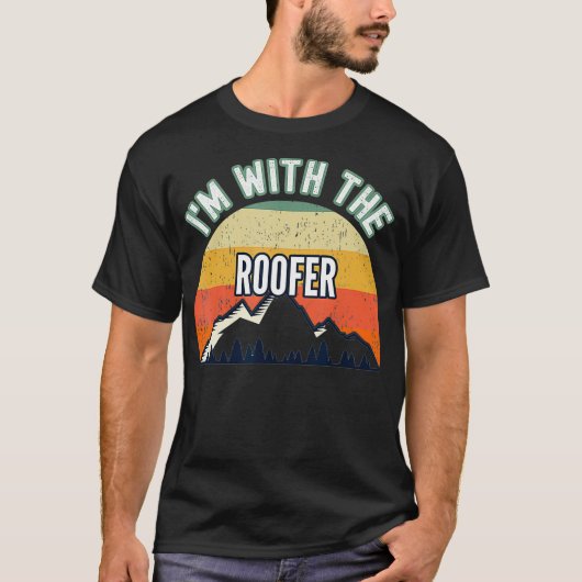 IM met de dakdekker cadeaus T-shirt (Voorkant)