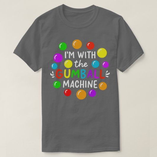 IM met de Gumball machine T-shirt (Design voorkant)