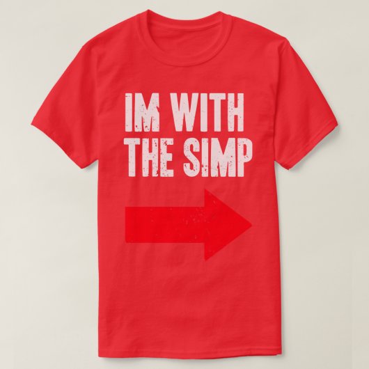 IM met de SIMP T-shirt (Design voorkant)