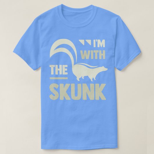IM met de stinkdier T-shirt (Design voorkant)