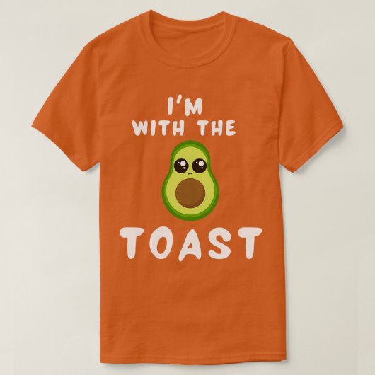 Im met de toast klassieke TShirt (Design voorkant)