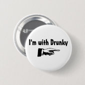 Im met Drink y Ronde Button 5,7 Cm (Voorkant /achterkant)