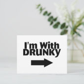 Im met drunky briefkaart (Staand voorkant)