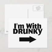 Im met drunky briefkaart (Voorkant / Achterkant)
