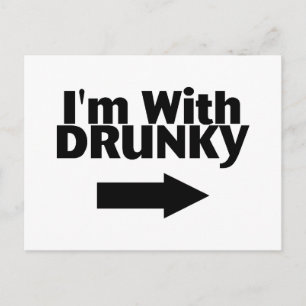 Im met drunky briefkaart