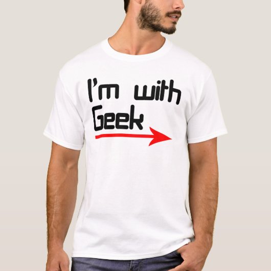 Im met geek t-shirt (Voorkant)