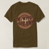 Im met het  bruin t-shirt (Design voorkant)