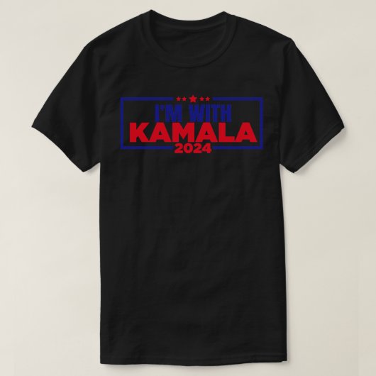 Im met Kamala 2024 T-shirt (Design voorkant)