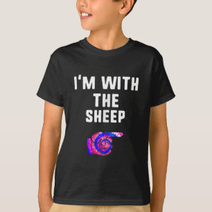 Im met schaafachtige kleurstof Halloween Dog Cad T-shirt