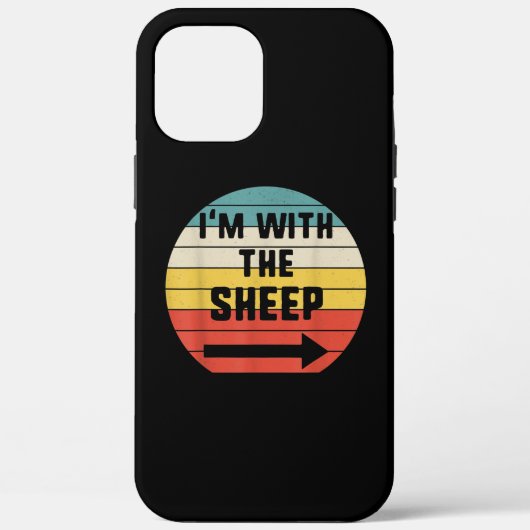 Im met schaap | Halloween Matching Couple Cft Case-Mate iPhone Case (Achterkant)