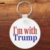 IM met Trump Sleutelhanger (Voorkant)