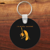 I'm Mildly Irritated Marcus The Worm Funny Marcus Sleutelhanger (Voorkant)