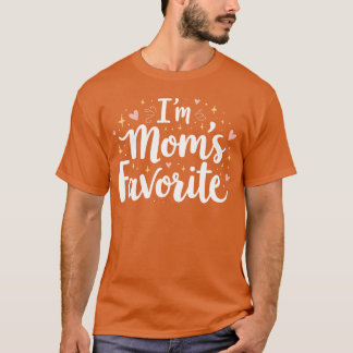 IM Moms Favoriete Schattigee Grappige Familie Quot T-shirt