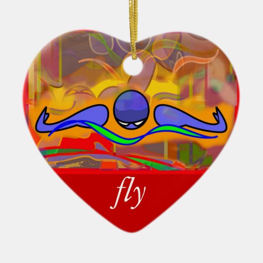 IM Morning Fly/Back Ornament (Voorkant)
