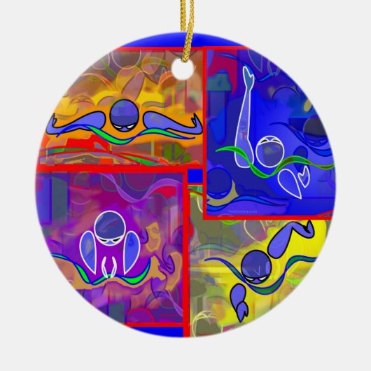 IM Morning Keramisch Ornament (Voorkant)