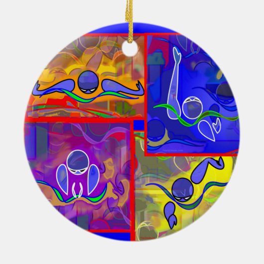 IM Morning Keramisch Ornament (Achterkant)