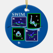 IM Morning Winter Keramisch Ornament (Voorkant)