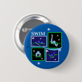 IM Morning Winter Ronde Button 5,7 Cm (Voorkant /achterkant)
