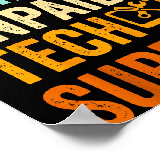 Im My Family’s Unpaid Tech Suprt It Engineer Compu Poster (Hoek)