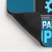 I'm My Family's Unpaid Tech Suprt Funny Computer E Muismat (Hoek)