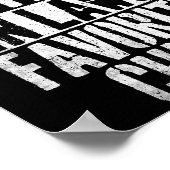 I'm My Father In Laws Favorite Child Funny Parent  Poster (Hoek)