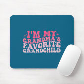 I'm My Grandma's Favorite Granhild Grandson Grandd Muismat (Met muis)