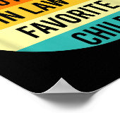 I'm My Mother In Law's Favorite Child, Funny Daugh Poster (Hoek)