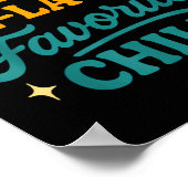 I'm My Mother In Laws Favorite Child Funny Family Poster (Hoek)