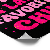 I'm My Mother In Law's Favorite Child Funny Mom Mo Poster (Hoek)