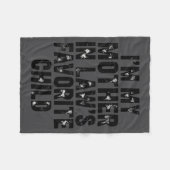 I'm My Mother In Law's Favorite Child Funny Parent Fleece Deken (Voorkant (Horizontaal))