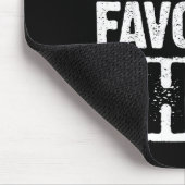 I'm My Mother In Law's Favorite Child Funny Parent Muismat (Hoek)