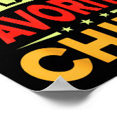 I'm My Mother In Law's Favorite Child Funny Parent Poster (Hoek)