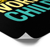 Im My Mother In Laws Favorite Child Funny Parent  Poster (Hoek)