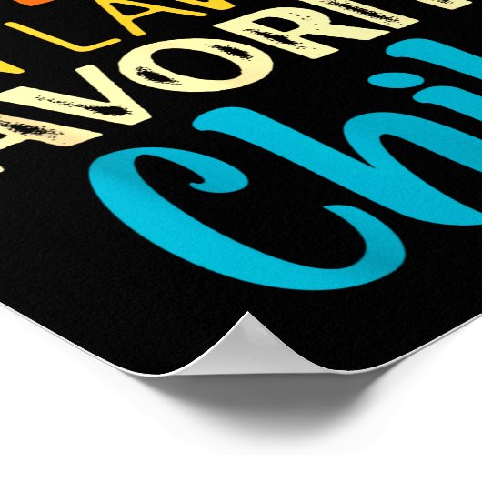 I'm My Mother In Laws Favorite Child Funny Parent Poster (Hoek)