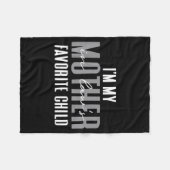 I'm My Mother In Law's Favorite Child Son In Law C Fleece Deken (Voorkant (Horizontaal))