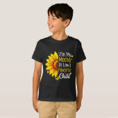I'm My Mother In Law's Favorite Child Sunflower Fu T-shirt (Voorkant volledig)