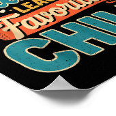 I'm My Nana's Least Favorite Child Funny Parent Fa Poster (Hoek)