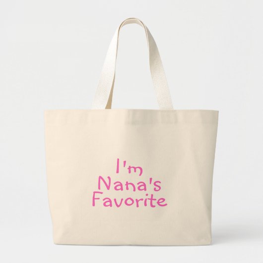 Im Nanas Favorite Grote Tote Bag (Voorkant)