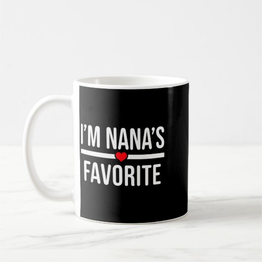 I'm Nana's Favorite  Koffiemok (Links)