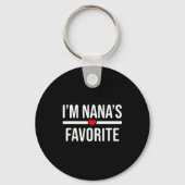 I'm Nana's Favorite  Sleutelhanger (Voorkant)
