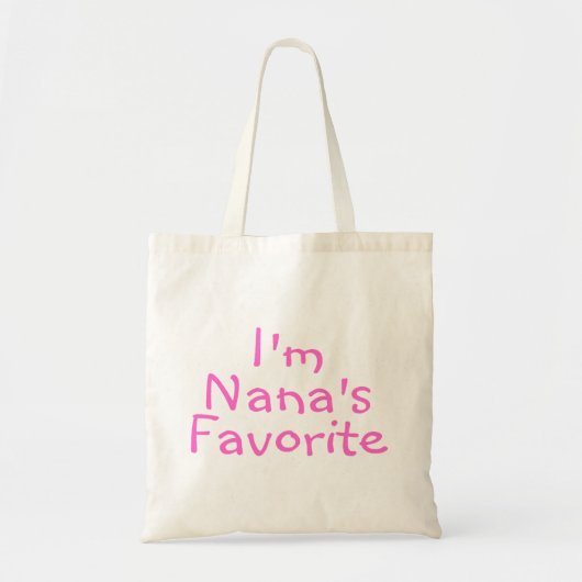 Im Nanas Favorite Tote Bag (Voorkant)