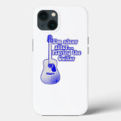 I'm nicer after playing the guitar Case-Mate iPhone case (Achterkant)