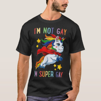 IM Niet Gay IM Super Gay (8) T-shirt