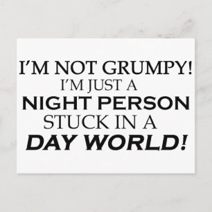 IM NIET GRUMPY BRIEFKAART