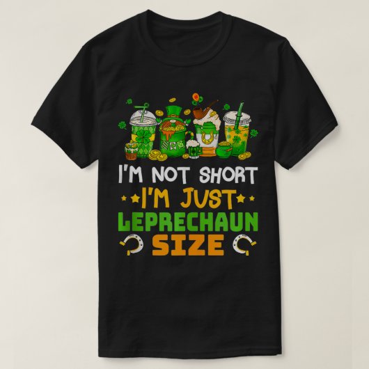 IM Niet Kort IM Maat Grappig St Patricks Dag Tank (Design voorkant)