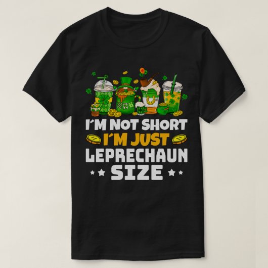 IM Niet Kort IM Maat Grappige Vrouwen 4 T-shirt (Design voorkant)